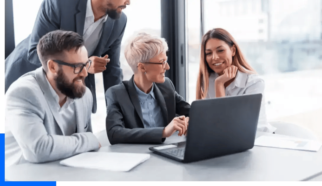 M&A Team using Data Room